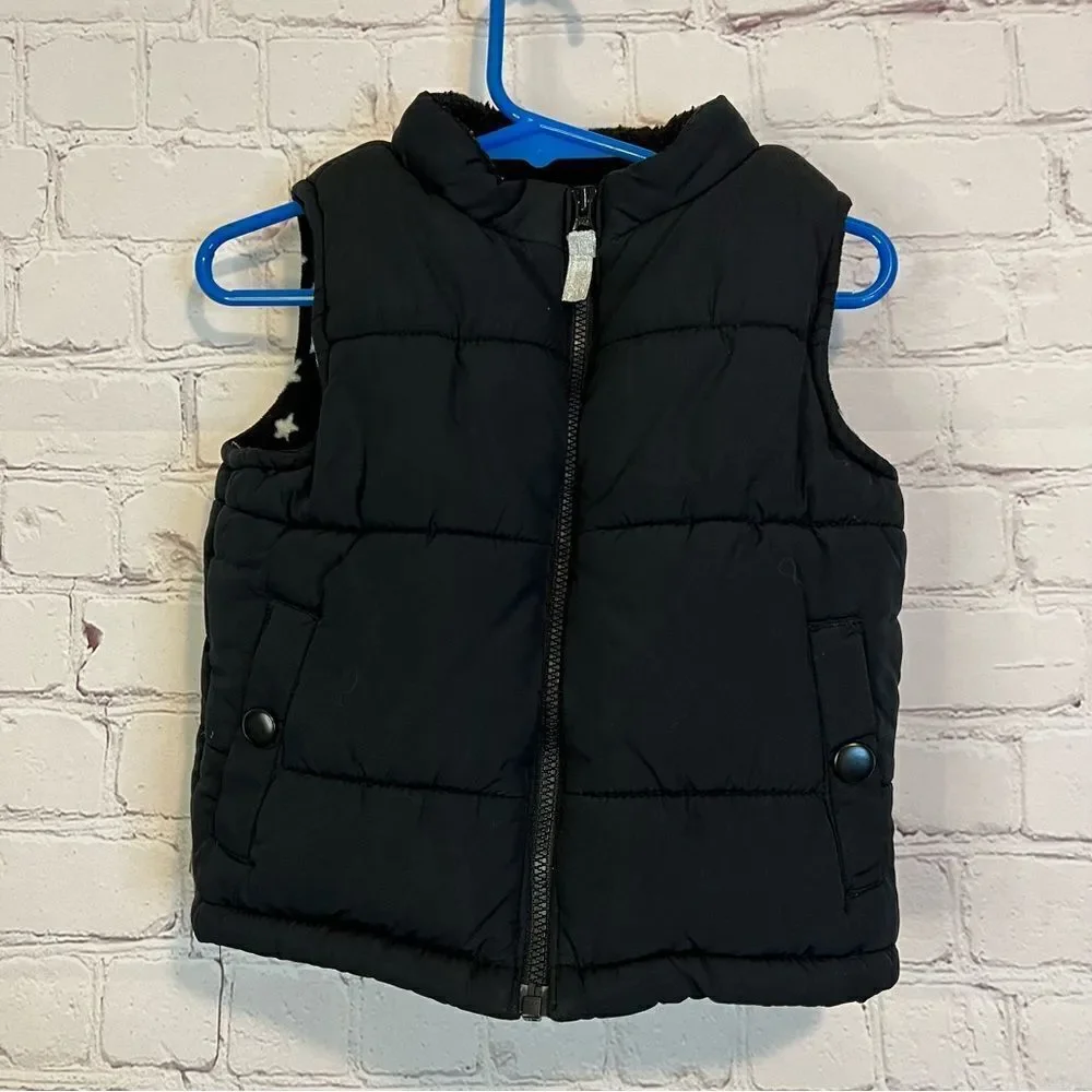 Carter’s Black Puffer Vest size 18 months